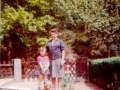 Toxi, meine Tante und ich beim täglichen Spaziergang